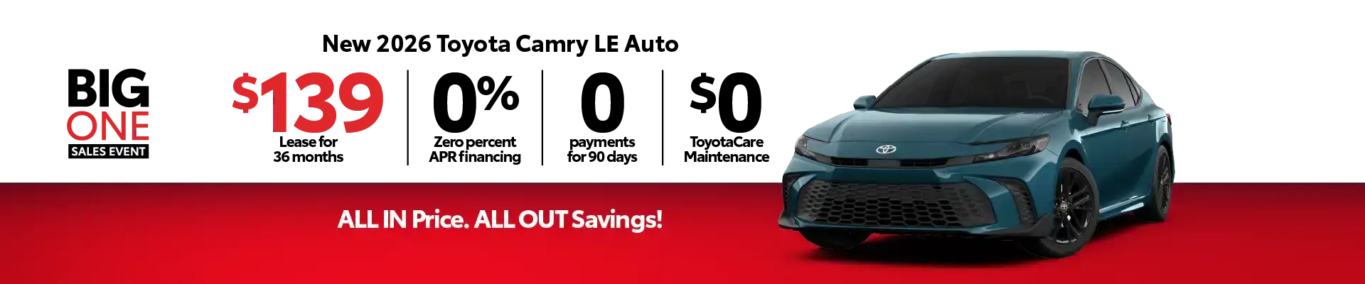 Miami FL Toyota new vehicle offers
