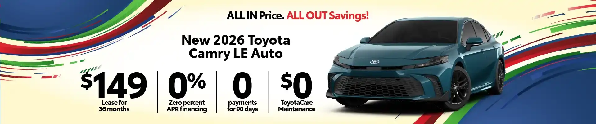 Toyota special offers