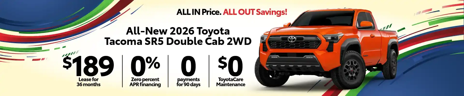 Toyota special offers
