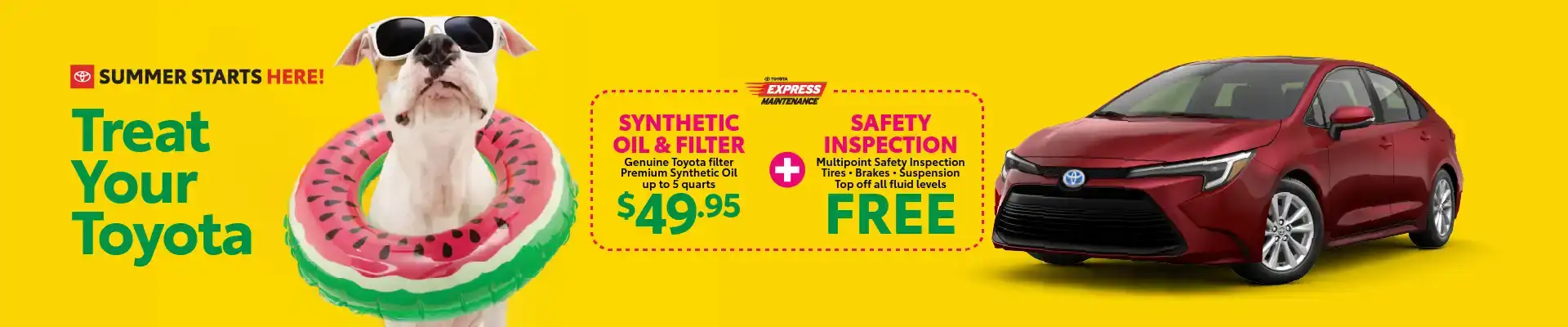 Toyota service coupon
