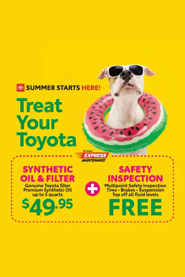 Toyota tire service in Miami | Special offers