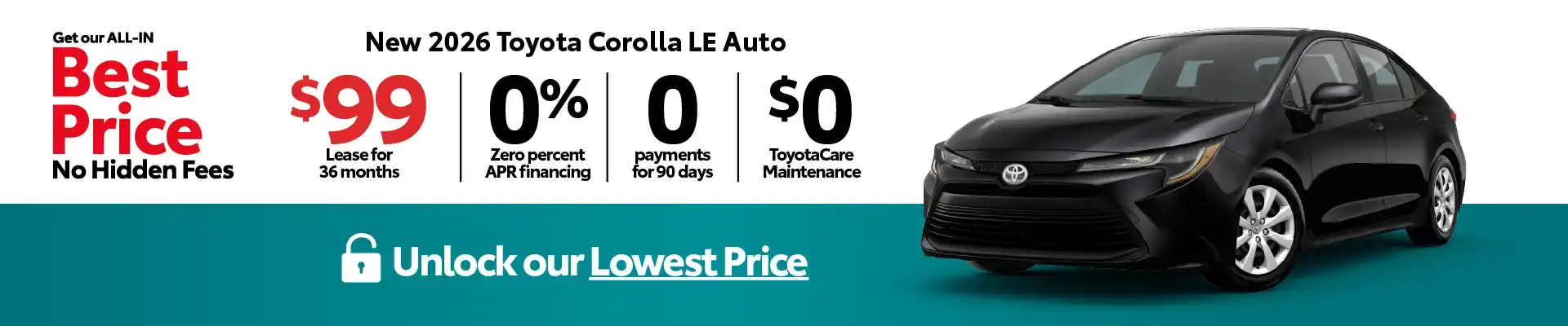 Special Toyota offers September 2026 Miami FL