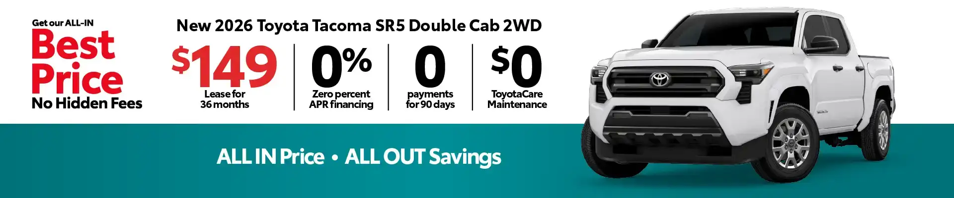 Special Toyota offers September 2026 Miami FL