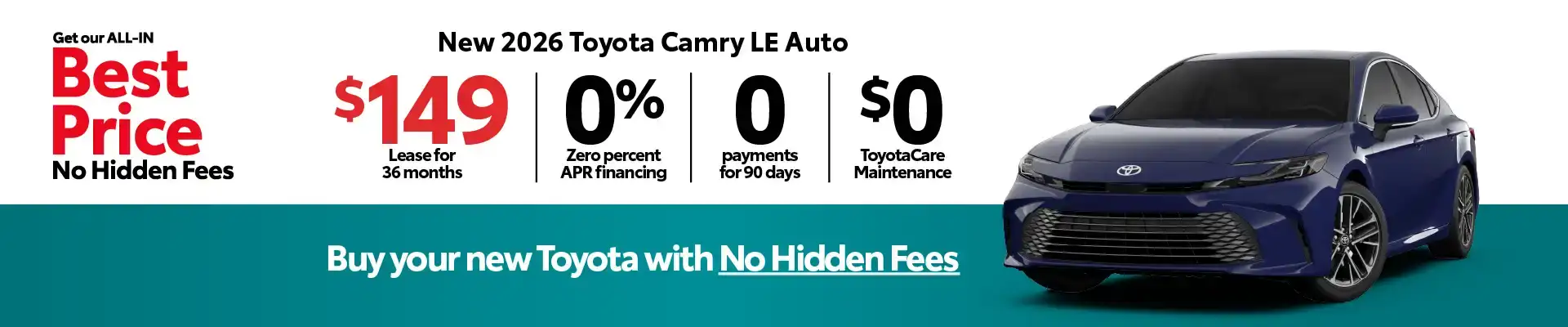 Special Toyota offers September 2026 Miami FL